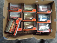 Twenty Three EFE 1:76 scale diecast buses, including 14001 Brighton & Hove, 18708 Macbraynes,