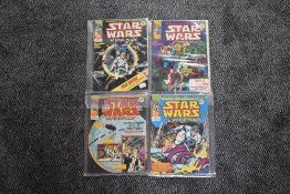 Eight 1978 Marvel Comic's Group Star Wars Weekly Comics, No1, No2, No3, No4, No5, No6, No7 & No8,