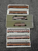 Rivarossi HO scale, 1580 4-6-4 Hudson F-7 The Milwaukee Road Loco & Tender 100, in original box with