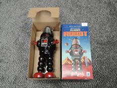 A modern Ha Ha Toy Mechanical Planet Robot MS-430, with inner packing and in original box