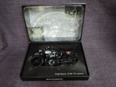 A Paul's Model Art Minichamps 1:12 scale Classic Bike Series diecast, No 33 Brough Superior SS100
