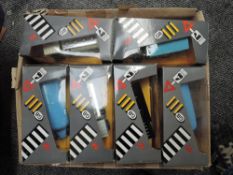 Twelve Corgi Classics diecast Coaches and Vans, Bedford Type OB Coach and AEC 508 Forward control