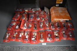 A collection of Del Prado Napoleon At War diecast figure collection, 46 in total all items in