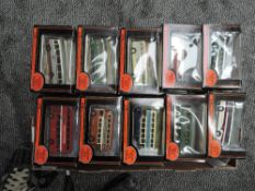 Twenty Six EFE 1:76 scale diecast Buses, all in window display boxes