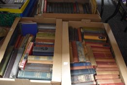 Three cartons of mixed genre books Including The Modern Woman's Home Doctor, I.C.S. Reference