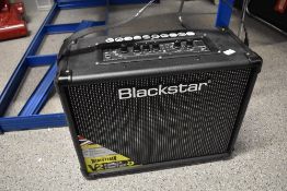 A Blackstar ID Core 40 V2 Stereo guitar Amplifier, with power cable