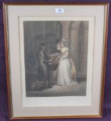 After Thomas G Appleton, (1812-1884) A pair of 19th century coloured engravings, with blind stamp