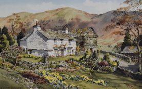 After Judy Boyes (British b.1943) a limited edition coloured print, entitled 'Daffodil Time at