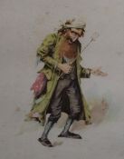 After Joseph Clayton Clarke (Kyd) (British 1857-1937) a group of eight colour prints, characters