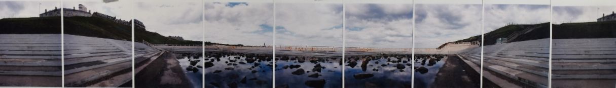 Robert Richfield (American photographer, 1947-present) multi panelled photographic montage depicting