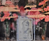Robert Richfield (American photographer, 1947-present) photographic montage, depicting black and