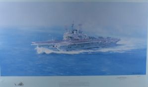 After David Shepherd (1931-2017) a Limited edition print, The Ark Turning Into Wind, signed and