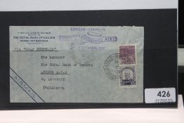 1932 LZ 127 GRAF ZEPPELIN, 6th SOUTH AMERICAN RETURN FLIGHT COVER Graf Zeppelin Airmail cover with