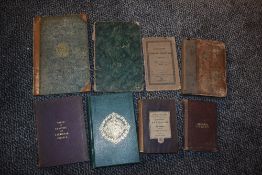 Music. Antiquarian miscellany. See images for titles. (8)