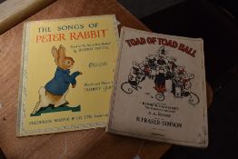 Children's/Music. Milne A. A. & Fraser-Simson H. - Toad of Toad Hall. London: Chappell & Co. Ltd.