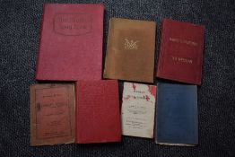 Musical miscellany. See images for titles. (7)