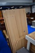 A laminate desk (dismantled)