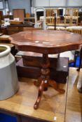 A modern Italian style occasional side table