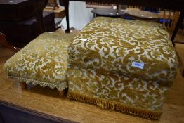 Two footstools