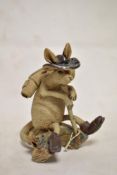 An Australian Brian Holton aboriginal figure of a kagaroo.