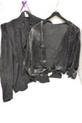 Two 1930s bolero jackets.
