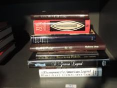 Seven volumes relating to Guns, Thompson The American Legend the First Sub Machine Gun, Walther a