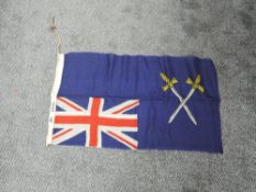 A vintage Royal Army Service Corps flag, HH0850, size 85cm x 47cm