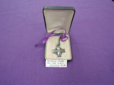 A Canadian Memorial Cross to 29217 PTE.H.GULLIFORD, 16th Bn, Missing in Action April 23rd 1915, aged