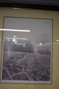 After Jerry S Wardle (contemporary) a Ltd Ed print, entitled 'bird of prey', signed and num 185/500,