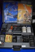 A Meccano modern Special Edition part set in grey hard plastic carry case with Motion System 6520