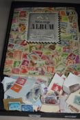 A collection of philatelic interest UK and World stamps.