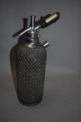 An early 20th century Sparklets cocktail mixers soda syphon.