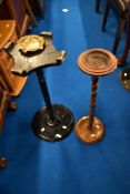 Two vintage smokers stands