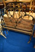 A set of Victorian cast bed ends (single)