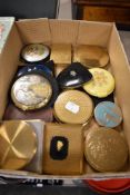 A good selection of ladies make up compacts including Startton and Zenette.