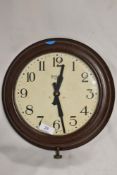 An early 20th century Smiths 8 Day clock having Bakelite case.