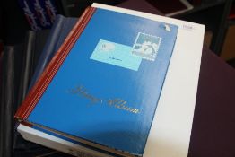 THEMATICS, BALLOONS AND AIRSHIPS COLLECTION IN 5 VOLUMES, MINT & USED Three Lancaster albums, 32