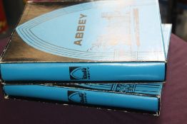 GUERNSEY, JERSEY & ALDERNEY, MINT & USED STAMP COLLECTION IN PAIR OF ABBEY ALBUMS Pair of Abbey