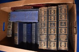 A carton of assorted books including different volumes of 20th Century Business Practice,' Anne