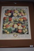 After Robert Furber (1674-1756), Henry Fletcher (engraver act.1715-38) A reproduction coloured