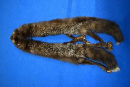 A mink or similar stole