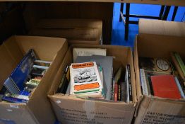 Four boxes of books, topgraphical, historical, industrial interest