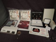 A collection of UK Coins including Commonwealth Games £2 1986 in card pack x2, 1990, 1993 & 1994