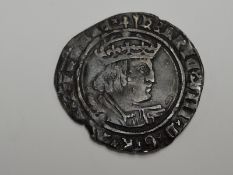 Henry VIII Silver Groat 2nd coinage 1526-44