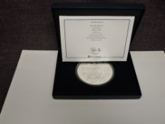 A Westminster 65th Anniversary of the D-Day Landings Five Ounce Silver Coin, Britannia, 2009, proof,