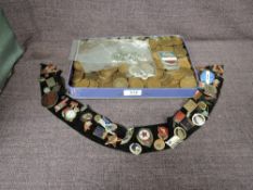 A collection of GB & World Coins including small amount of Silver along with a collection of