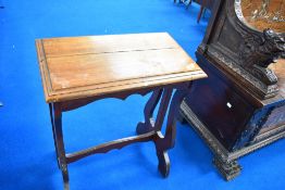 A Victorian mahogany prayer table