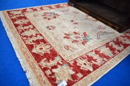 A traditional carpet runner, approx. 420 x 80cm