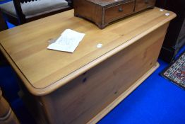 A modern pine bedding box