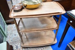 A light Ercol tea trolley